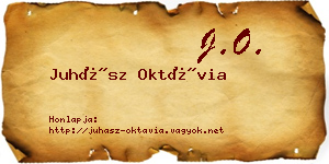 Juhász Oktávia névjegykártya